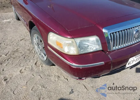2007 Mercury Grand Marquis Gs z USA, uszkodzony, nr VIN 2MEFM74V47X633821